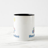 Truck New Grandma Baby Boy Tweekleurige Koffiemok (Center)