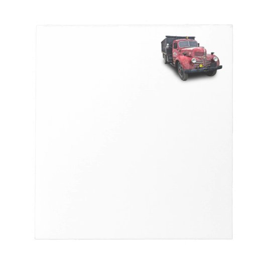 TRUCK NOTITIEBLOK (Voorkant)