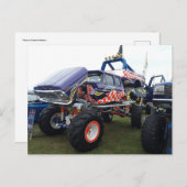 Truck opnieuw configureren briefkaart (Voorkant / Achterkant)