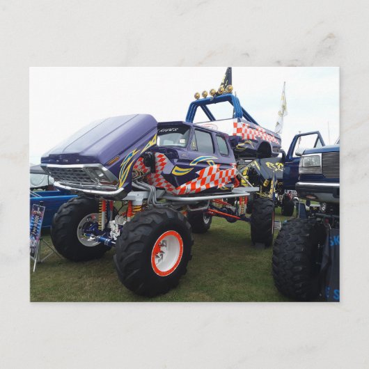 Truck opnieuw configureren briefkaart (Voorkant)