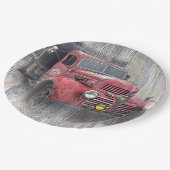  TRUCK PAPIEREN BORDJE (Gekanteld)