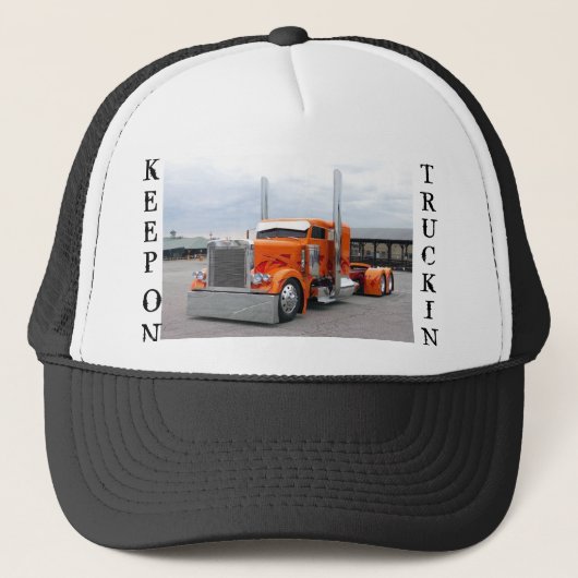 TRUCK PET, HOUD AAN, TRUCKIN TRUCKER PET (Voorkant)