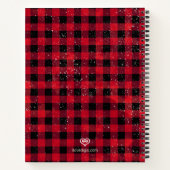  Truck Red Buffalo Pset Holiday Recipe Notitieboek (Achterkant)