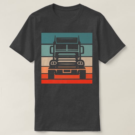 Truck Retro Style Vintage2831 T-shirt (Design voorkant)