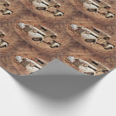 Truck Rustic Wood Cadeaupapier (Hoek)