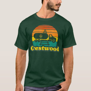 Truck Semi vast op Railroad Crestwood Kentucky T-shirt