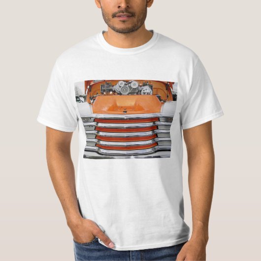 Truck Show Classic chroom grill T-shirt (Voorkant)