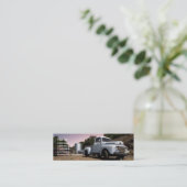  Truck Skinny Card Mini Visitekaartje (Staand voorkant)