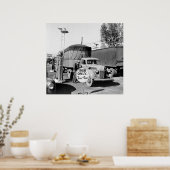 Truck Stop van 1940 Poster (Keuken)