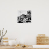 Truck Stop van 1940 Poster (Keuken)