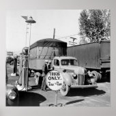 Truck Stop van 1940 Poster (Voorkant)
