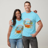 Truck Surfer Vuurtoren T-shirt (Unisex)