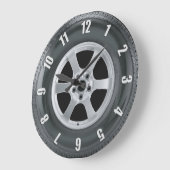 Truck Tire Tire Truckers Wall Clock Grote Klok (Hoek)
