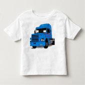 Truck Toddler T-Shir Kinder Shirts (Voorkant)