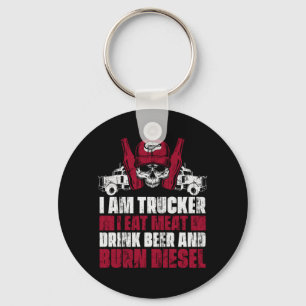 Truck Trucking Trucker Sleutelhanger