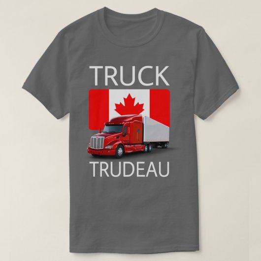 TRUCK TRUDEAU T-SHIRT (Design voorkant)