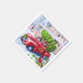  truck vakantiescène servet (Hoek)