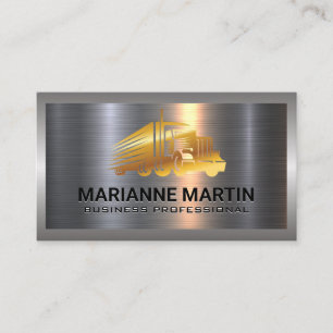 Truck Visitekaartje industriële grens