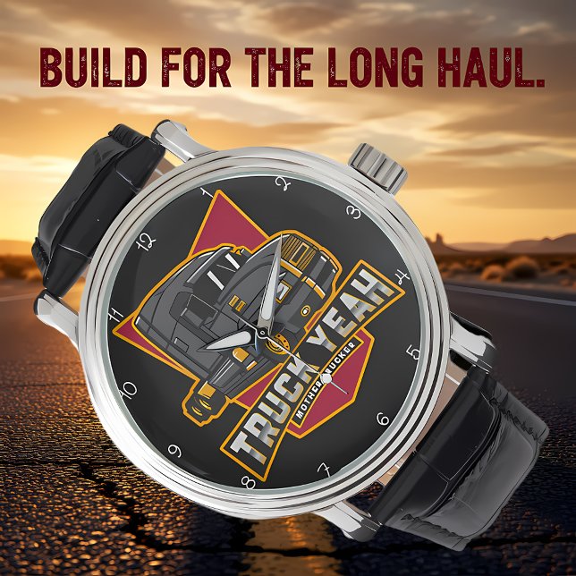 Truck Yeah! Moeder Trucker Energie Horloge (Creator heeft geüpload)
