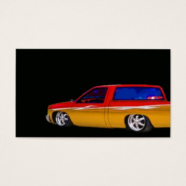 truckbizcard visitekaartje (Voorkant)