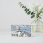 Truckchauffeur Trucking Firm Visitekaartje (Staand voorkant)
