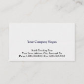 Truckchauffeur Trucking Firm Visitekaartje (Achterkant)