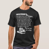 truckchauffeur van vrachtwagenchauffeur cadeau voo t-shirt (Voorkant)