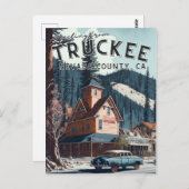 Truckee, CA Briefkaart (Voorkant / Achterkant)