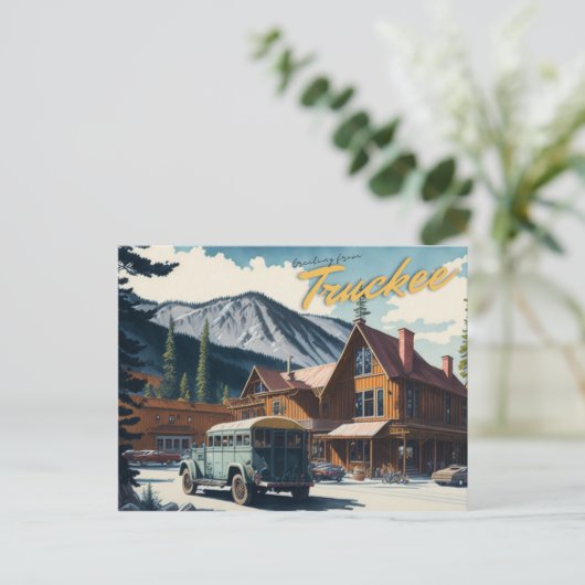 Truckee, CA Briefkaart (Staand voorkant)