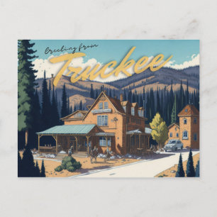 Truckee, CA Briefkaart