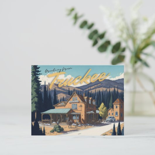 Truckee, CA Briefkaart (Staand voorkant)