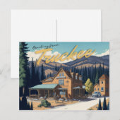 Truckee, CA Briefkaart (Voorkant / Achterkant)
