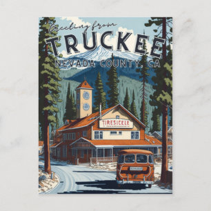 Truckee, CA Briefkaart