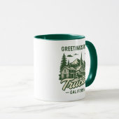 Truckee, CA Travel Mug Mok (Voorkant rechts)