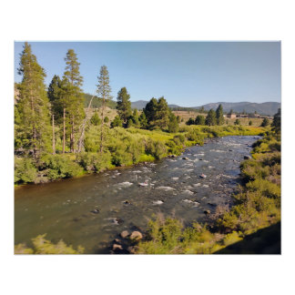 Truckee River Perfect Poster