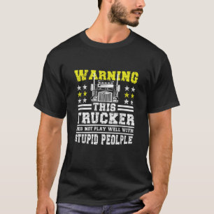 Trucker Accessoires voor Truck Driver Diesel Lover T-shirt