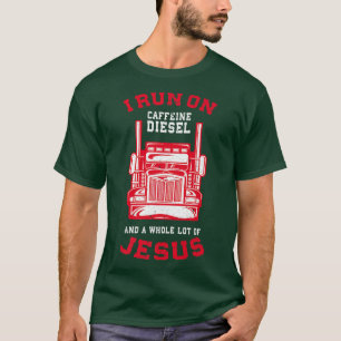 Trucker-Accessoires voor vrachtwagenchauffeur en d T-shirt