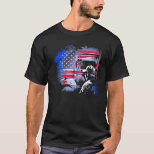 Trucker Amerikaanse Big Rigs Diesel Vrachtwagencha T-shirt
