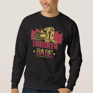 Trucker Babe Truck Driver Trucker Trui