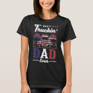 Trucker beste trucking vader ooit 1 t-shirt