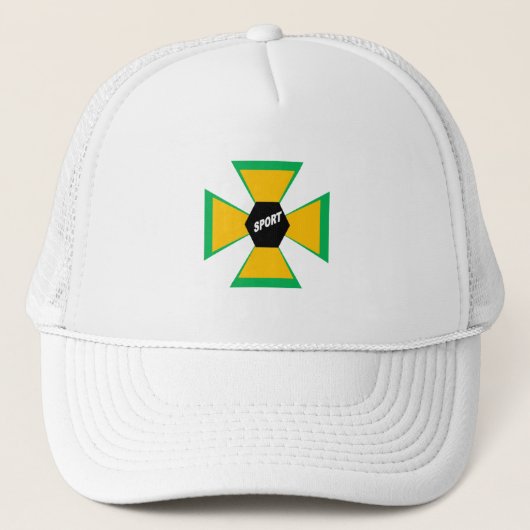 Trucker Blanc BRAZIL SPORT Pet (Voorkant)