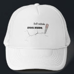 Trucker Cap | Inspirational Women Strength Hat<br><div class="desc">A simple statement with powerful meaning. This cap features the phrase “Soft Outside, Steel Inside, ” symbolizing quiet strength, resilience, and confidence. Designed for everyday wear, it blends casual style with a bold message. Perfect for women who carry strength beneath a calm exterior, whether you're heading to work, university, the...</div>