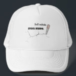Trucker Cap | Inspirational Women Strength Hat<br><div class="desc">A simple statement with powerful meaning. This cap features the phrase “Soft Outside, Steel Inside, ” symbolizing quiet strength, resilience, and confidence. Designed for everyday wear, it blends casual style with a bold message. Perfect for women who carry strength beneath a calm exterior, whether you're heading to work, university, the...</div>