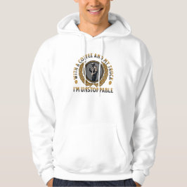 Trucker Coffee Cup Sterke Road Power Man Hoodie