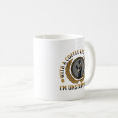 Trucker Coffee Cup Sterke Road Power Man Koffiemok (Voorkant rechts)