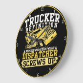 Trucker Definition: repareert fouten van de verzen Grote Klok (Hoek)