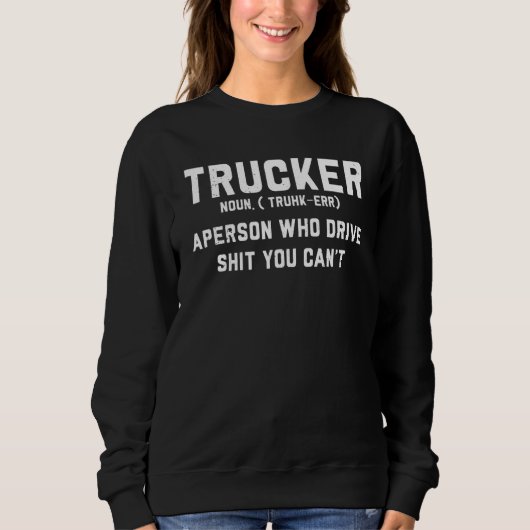 Trucker Definition Trucker Trui (Voorkant)