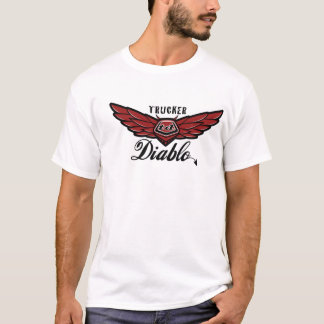 TRUCKER Diablo - T SHIRT - Gepersonaliseerd met Ru