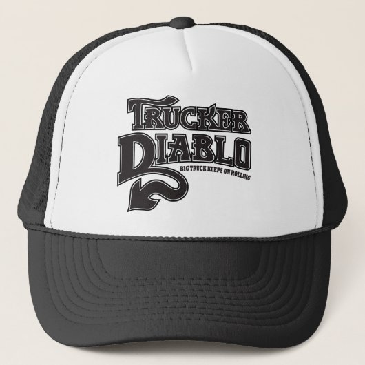 Trucker Diablo- Trucker Hat Pet (Voorkant)