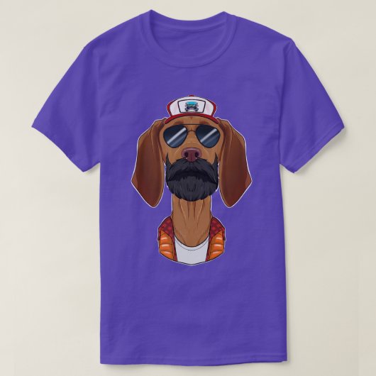 Trucker Dog I Truck Driver Vizsla T-shirt (Design voorkant)
